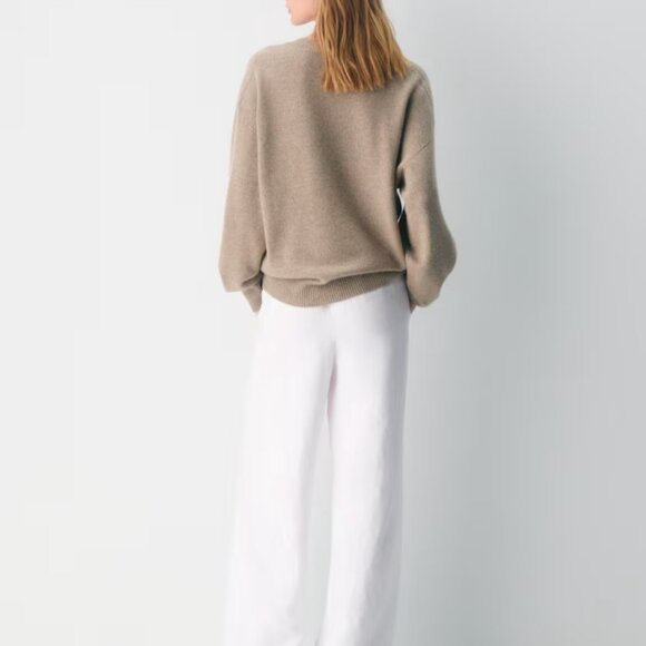 NWT Aritzia WILFRED CruiseLinen Lodge WHITE - Picture 5 of 10